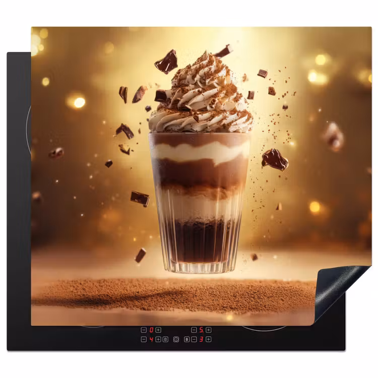 Protection plaque induction - Dessert - Chocolat - Épicerie Sucrée - Aliments — 1
