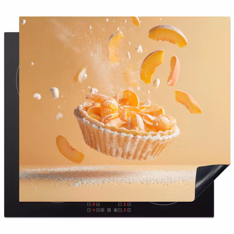 Protection plaque induction - Pêche - Aliments - Gâteau - Orange — 1