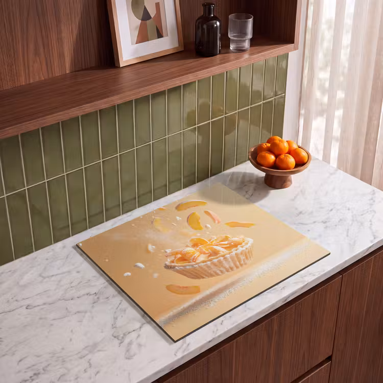 Protection plaque induction - Pêche - Aliments - Gâteau - Orange — 4