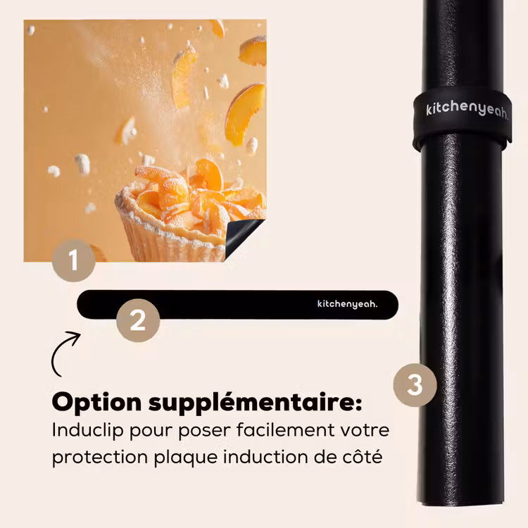 Protection plaque induction - Pêche - Aliments - Gâteau - Orange — 8