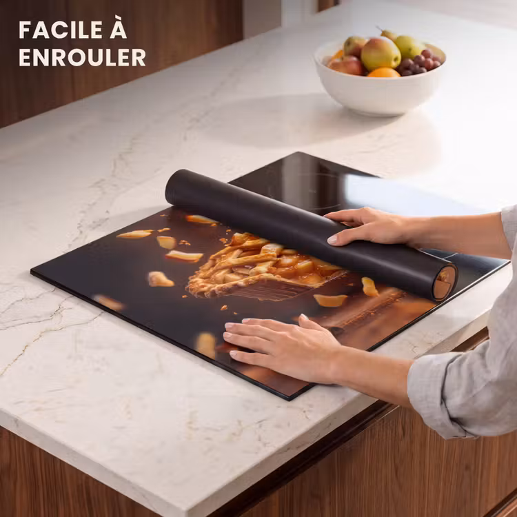 Protection plaque induction - Pommes - Tarte - Chaud - Aliments — 6