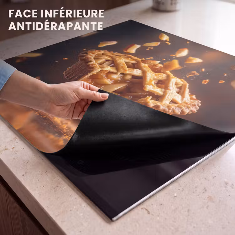 Protection plaque induction - Pommes - Tarte - Chaud - Aliments — 7