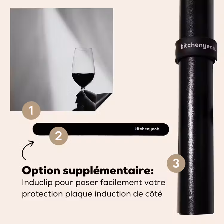 Protection plaque induction - Léger - Vin - Rouge - Verre — 8