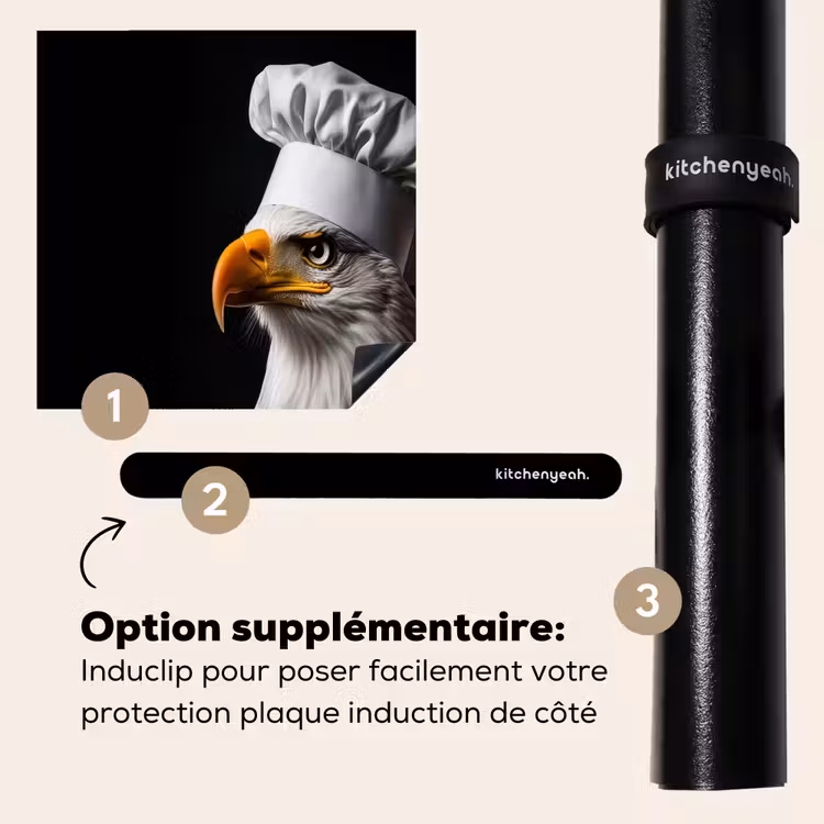 Protection plaque induction - Aigle - Amérique - Toque - Oiseau - Imposant — 8