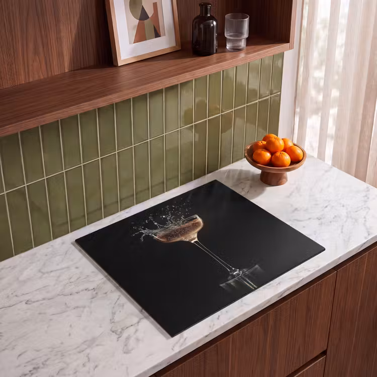 Protection plaque induction - Cocktail - Noir - Splashes - Verre — 4