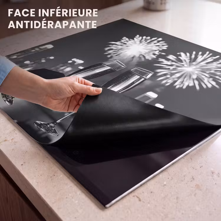 Protection plaque induction - Feux d'artifice - Cheers - Skyline - Champagne — 7