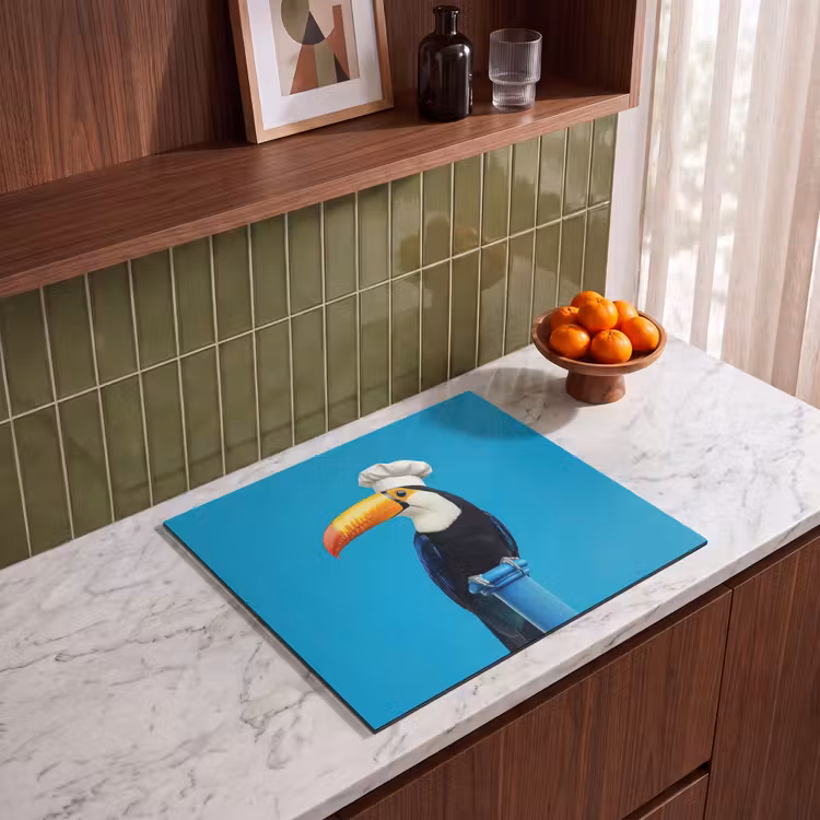 Protection plaque induction - Toucan - Socle - Oiseau - Toque — 4
