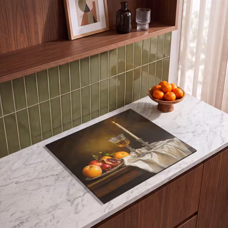 Protection plaque induction - Fruit - Nature morte - Vin - Bougie — 4