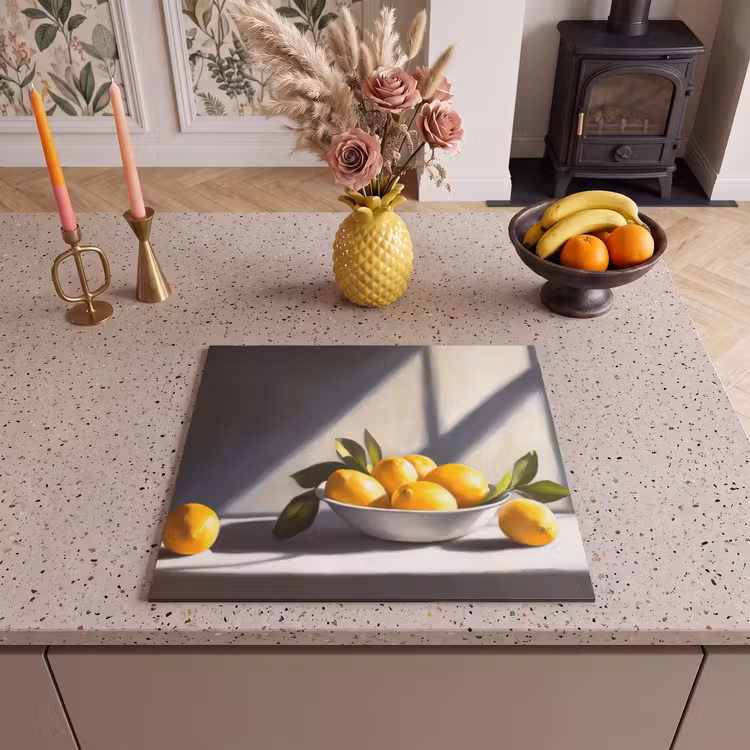 Protection plaque induction - Citrons - Nature morte - Jaune — 3