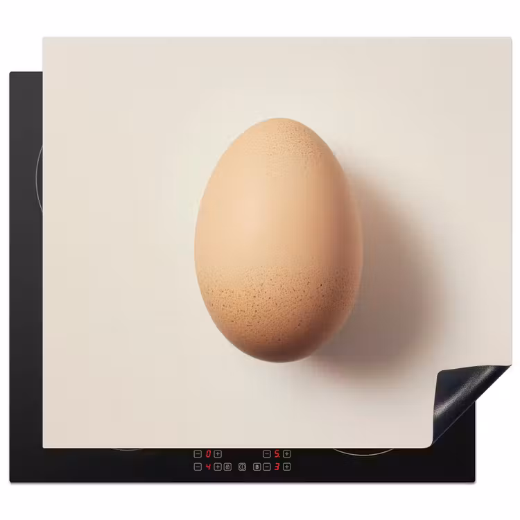 Protection plaque induction - Œuf - Beige - Ovale - Ovale — 1