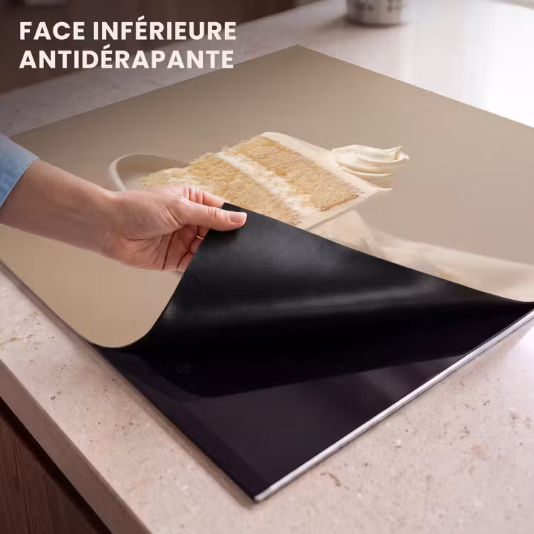 Protection plaque induction - Gâteau à la vanille - Gâteau - Crémeux — 7