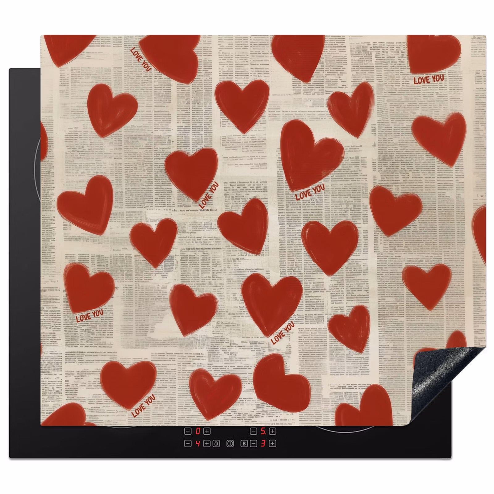Protection plaque induction - Coeurs - Journal - Loveyou — 1