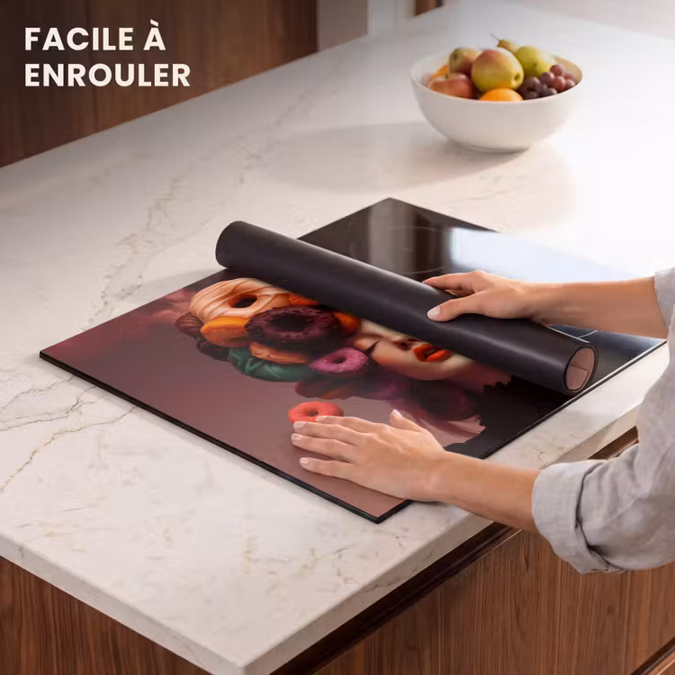 Protection plaque induction - Femme - Donuts - Coloré — 6