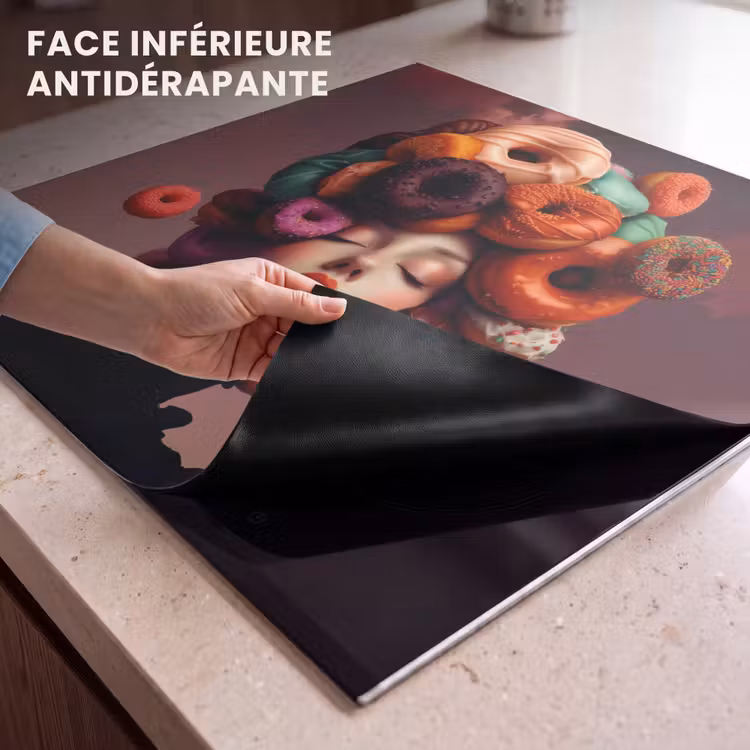 Protection plaque induction - Femme - Donuts - Coloré — 7