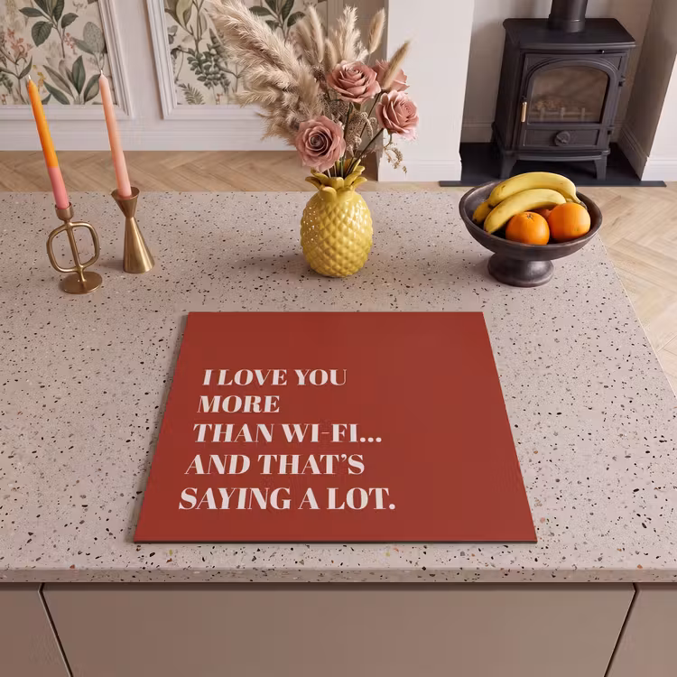 Protection plaque induction - Rouge - Citation - Amour — 3