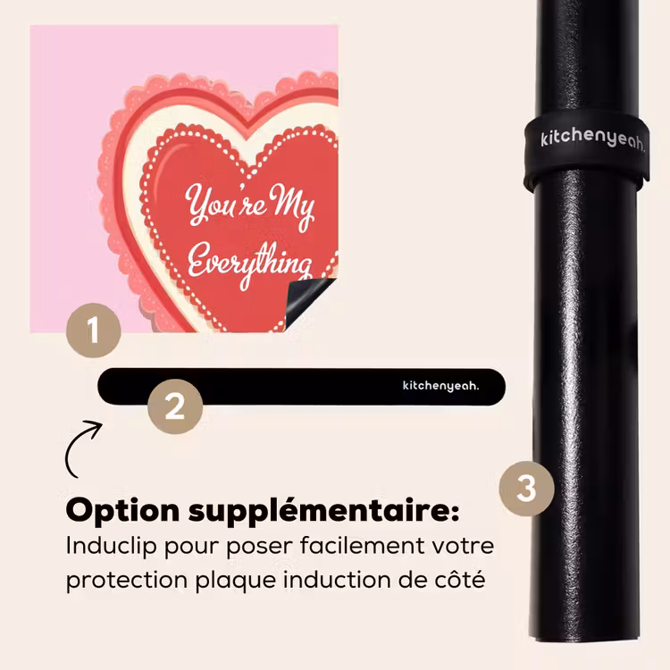 Protection plaque induction - Amour - Coeur - Valentin — 8