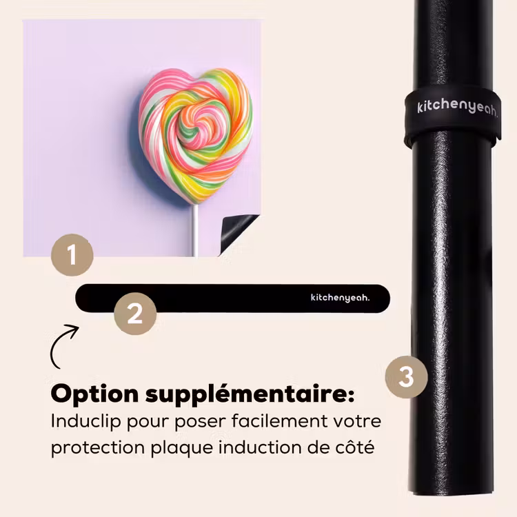 Protection plaque induction - Coeur - Sucette - Bonbons — 8