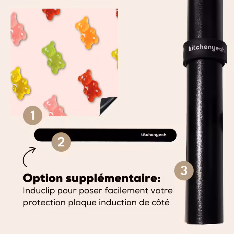 Protection plaque induction - Couleur - Candy - Rose — 8