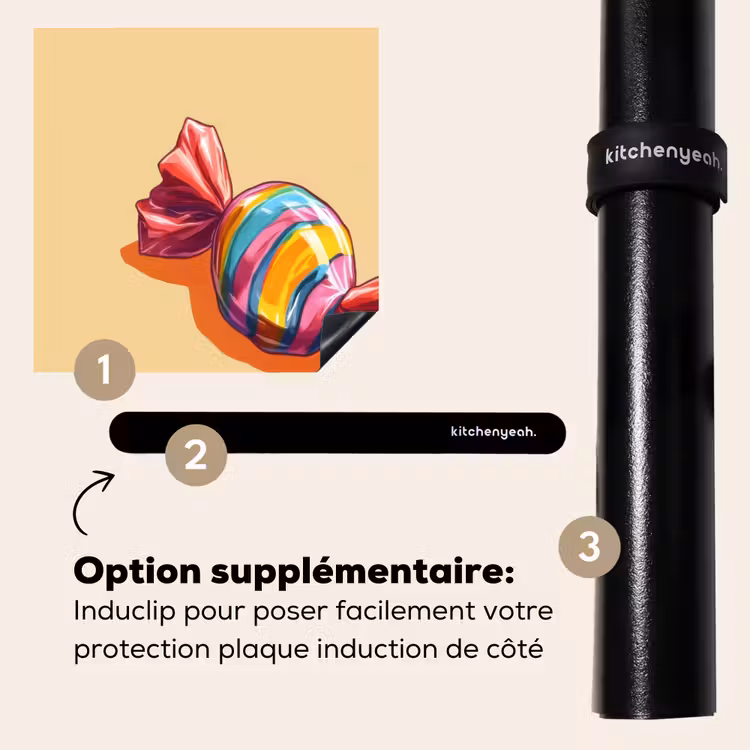 Protection plaque induction - Jaune - Bonbon - Couleur — 8