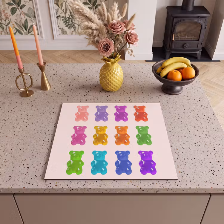 Protection plaque induction - Ours - Coloré - Bonbons — 3