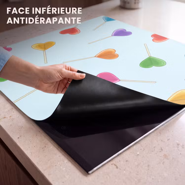 Protection plaque induction - Sucette - Arc-en-ciel - Bonbons — 7