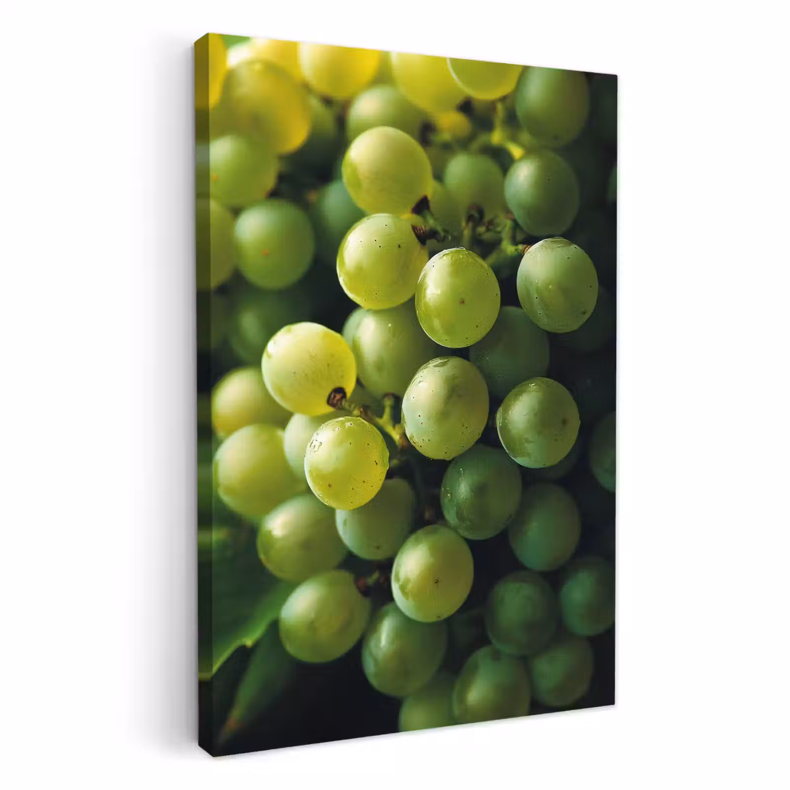 Tableau sur toile - Raisins - Grappe - Vert — 1