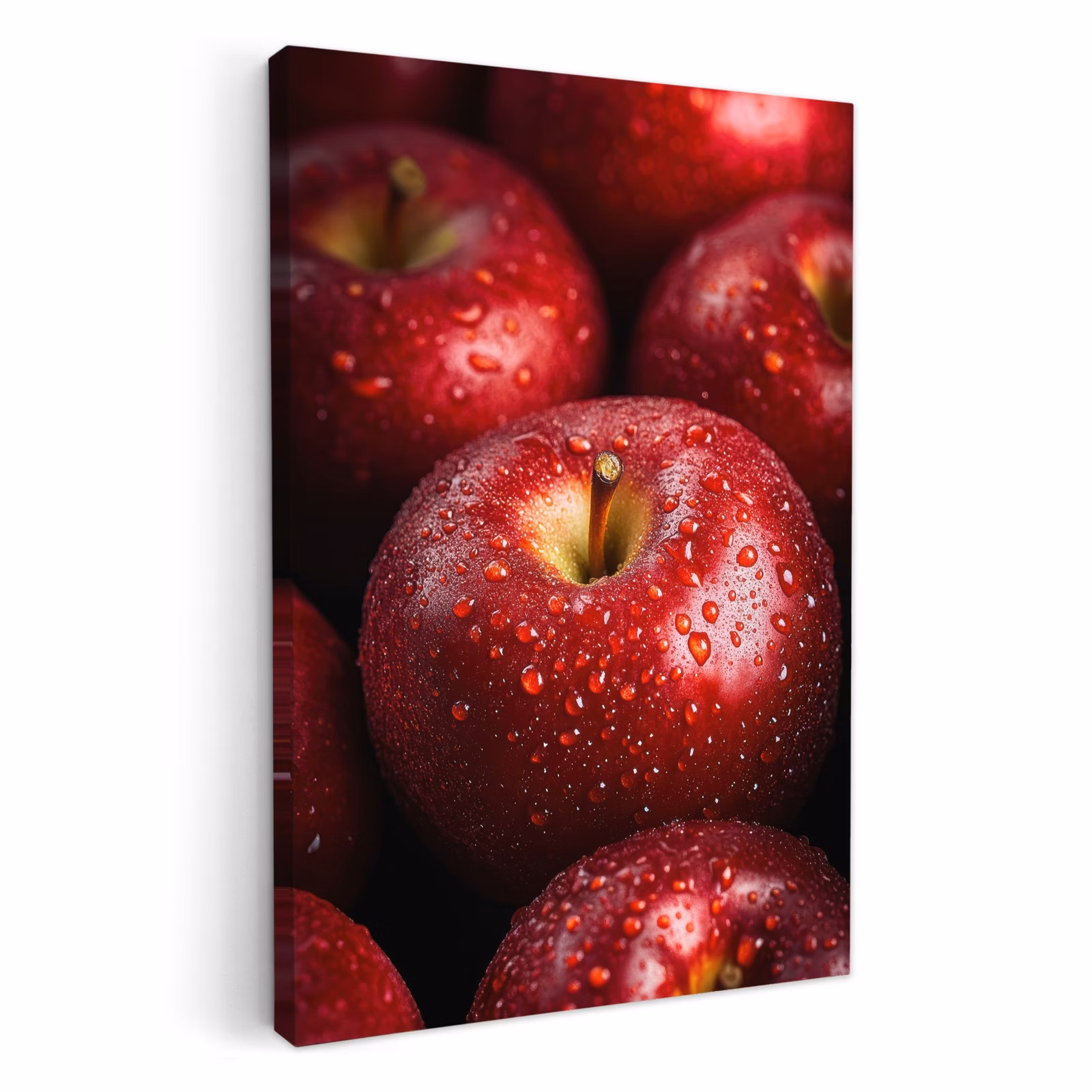 Tableau sur toile - Rouge - Pommes - Fruits — 1