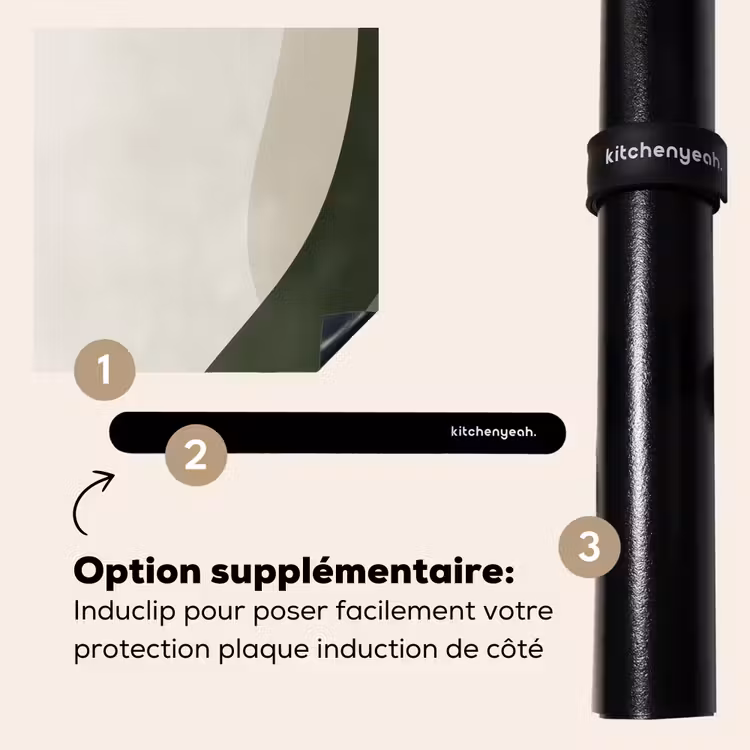 Protection plaque induction - Japandi - Vert - Abstrait - Moderne — 8