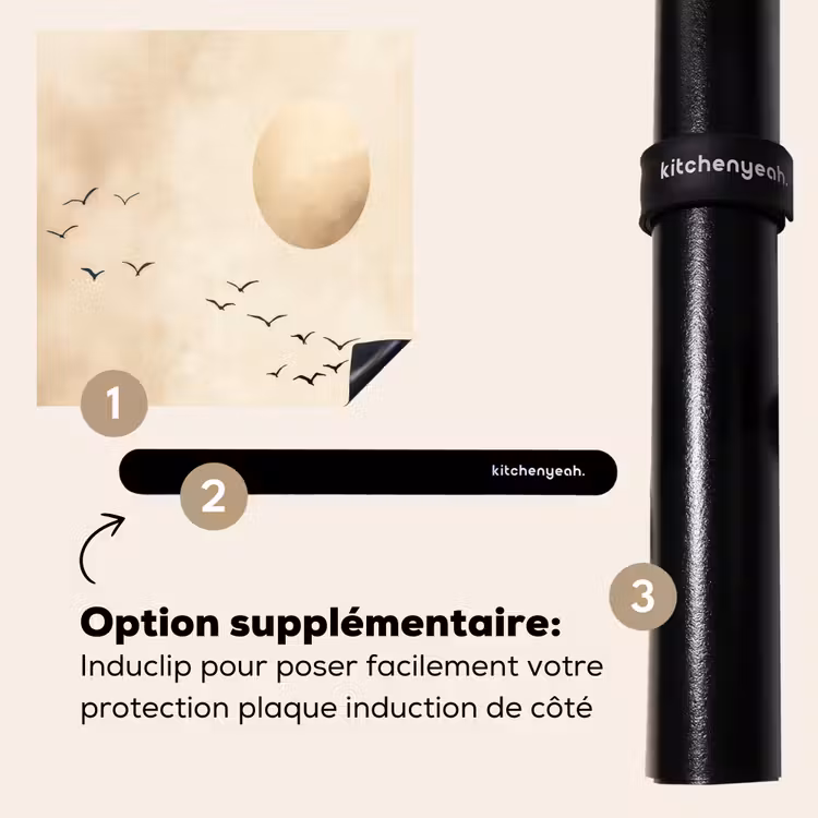 Protection plaque induction - Paysage - Japandi - oiseau — 8