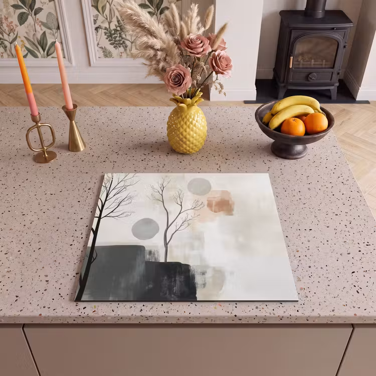 Protection plaque induction - Wabi sabi - Beige - Plante — 3