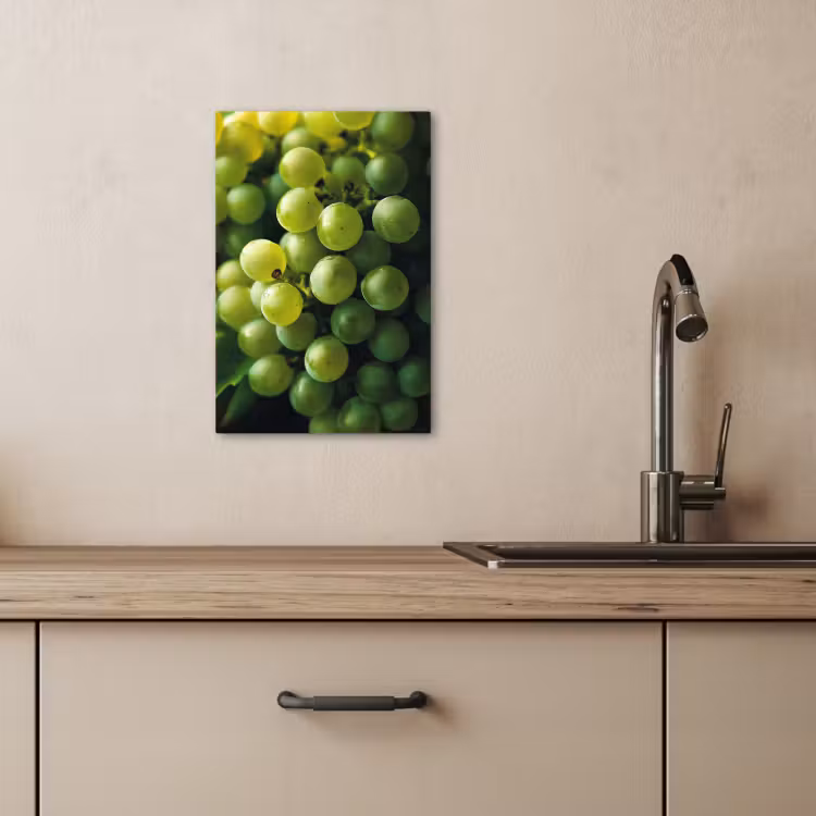Tableau sur toile - Raisins - Grappe - Vert — 3
