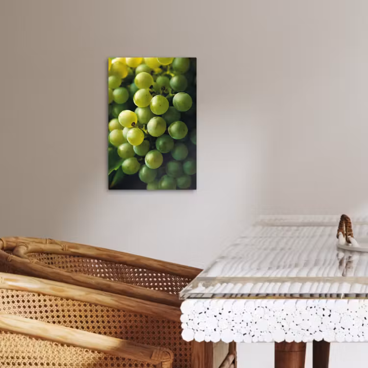 Tableau sur toile - Raisins - Grappe - Vert — 4