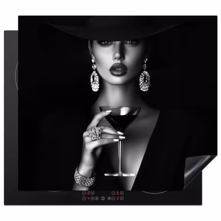 Protection plaque induction - Femme - Cocktail - Chic — 1