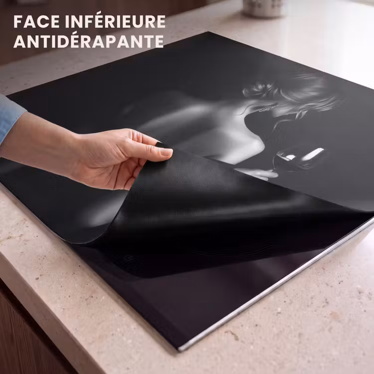 Protection plaque induction - Femme - Vin - Robe — 7