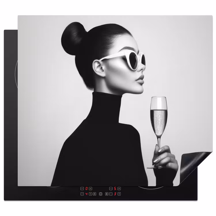 Protection plaque induction - Femme - Champagne - Moderne — 1