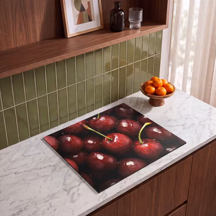 Protection plaque induction - Rouge - Fruits - Cerise — 4