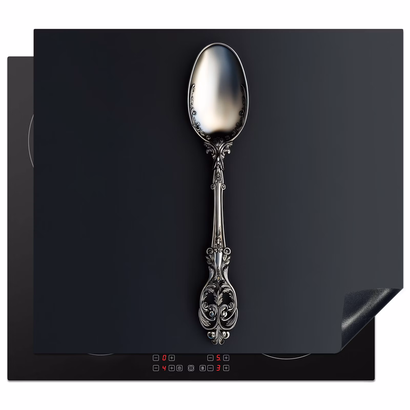 Protection plaque induction - Cuillère - Argent - Métal — 1