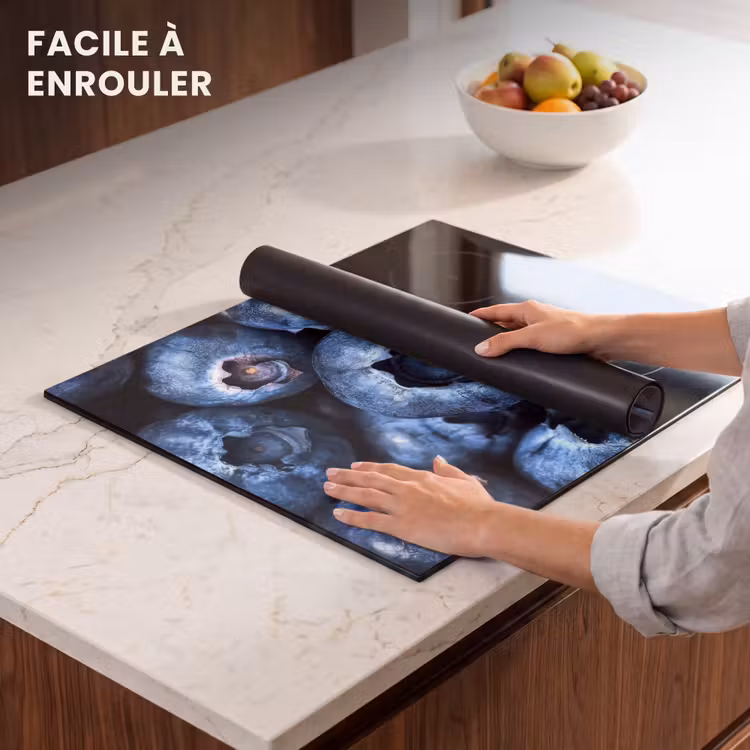 Protection plaque induction - Baies - Bleu - Fruits — 6