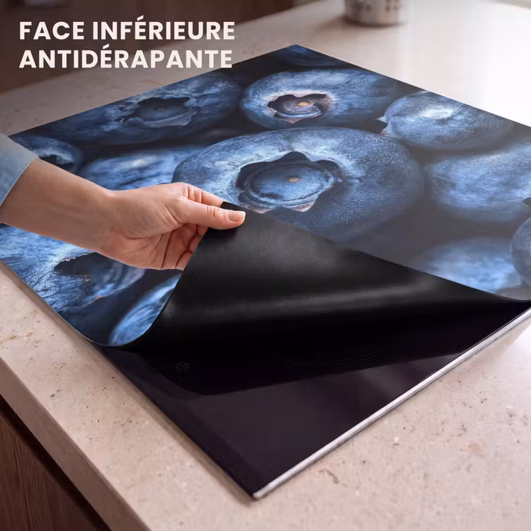 Protection plaque induction - Baies - Bleu - Fruits — 7