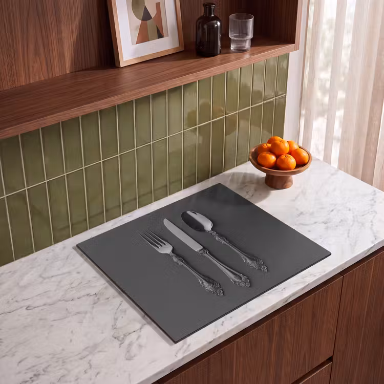 Protection plaque induction - Couverts - Noirs — 4