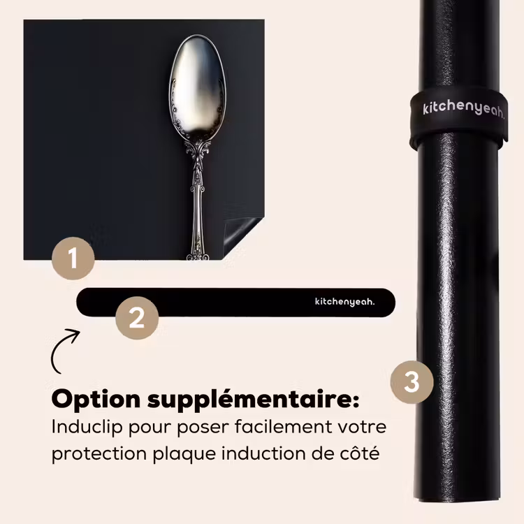 Protection plaque induction - Cuillère - Argent - Métal — 8