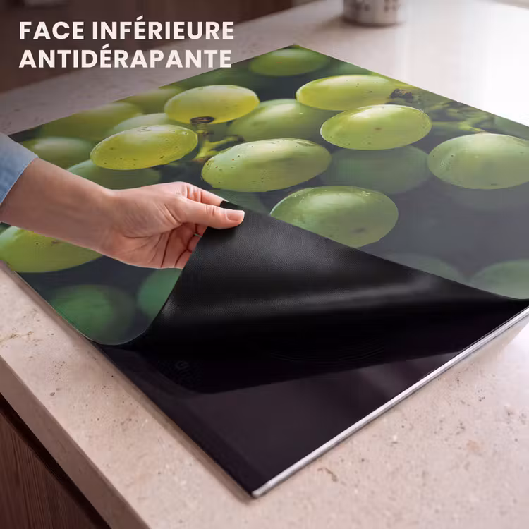 Protection plaque induction - Raisins - Grappe - Vert — 7
