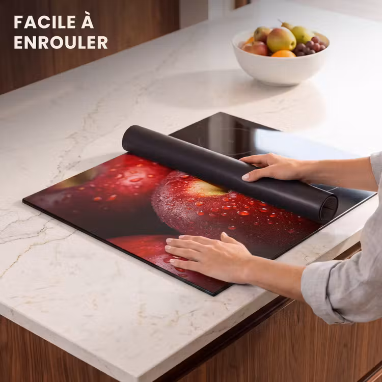 Protection plaque induction - Rouge - Pommes - Fruits — 6