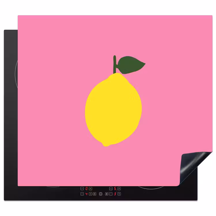 Protection plaque induction - Citron - Jaune - Frais — 1