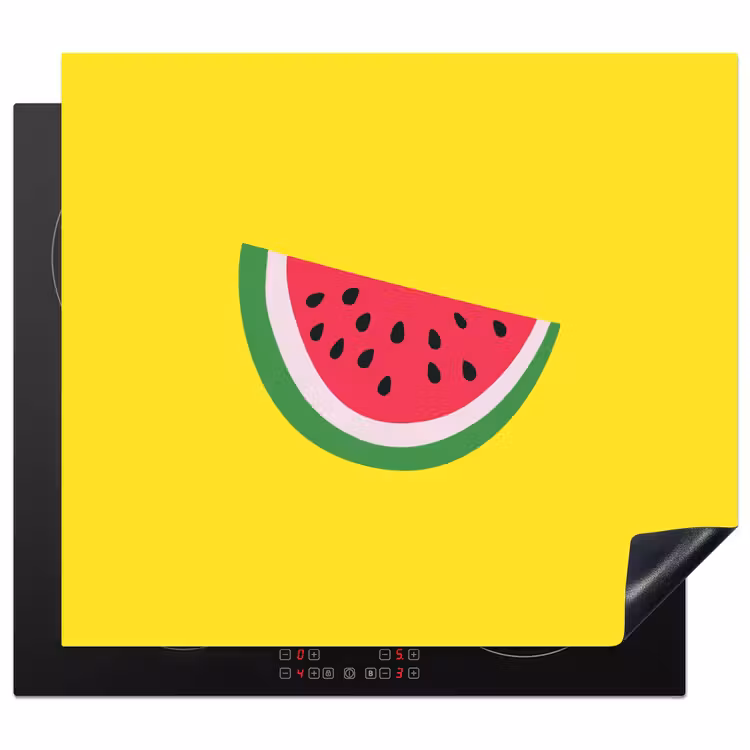 Protection plaque induction - Fruit - Pastèque - Jaune — 1