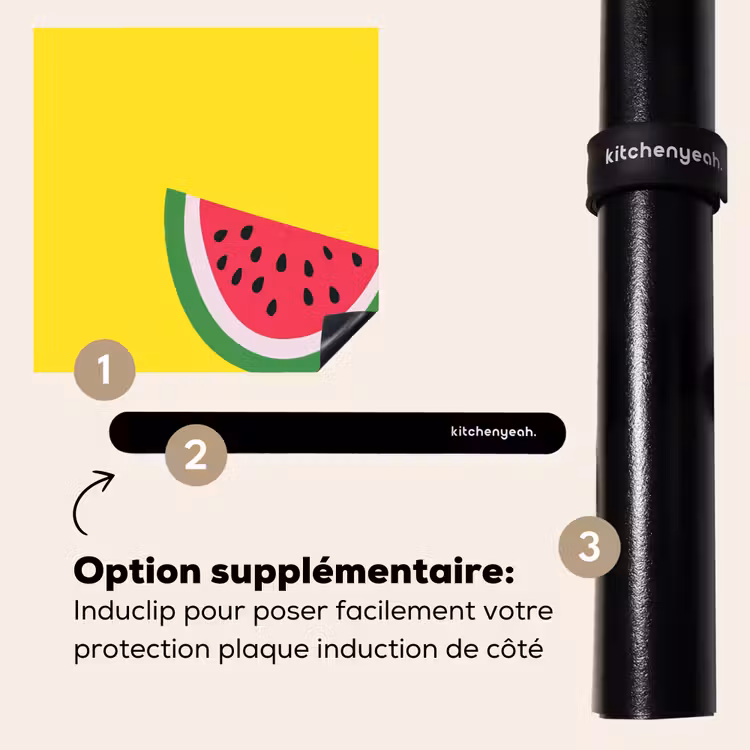 Protection plaque induction - Fruit - Pastèque - Jaune — 8