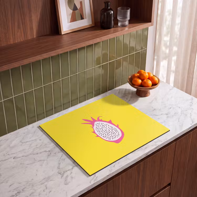 Protection plaque induction - Illustration - Fruit du dragon - coloré — 4