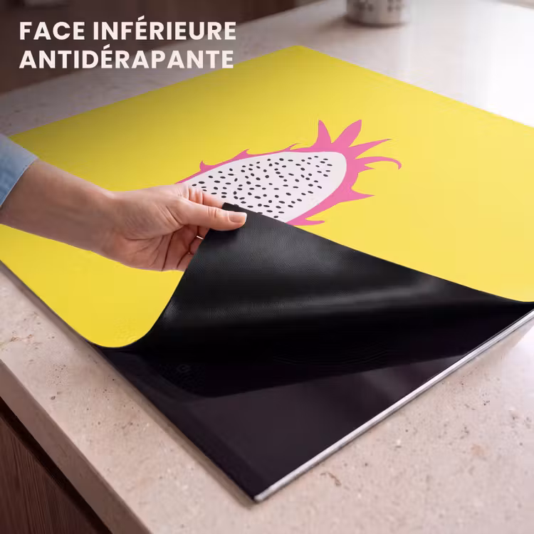 Protection plaque induction - Illustration - Fruit du dragon - coloré — 7