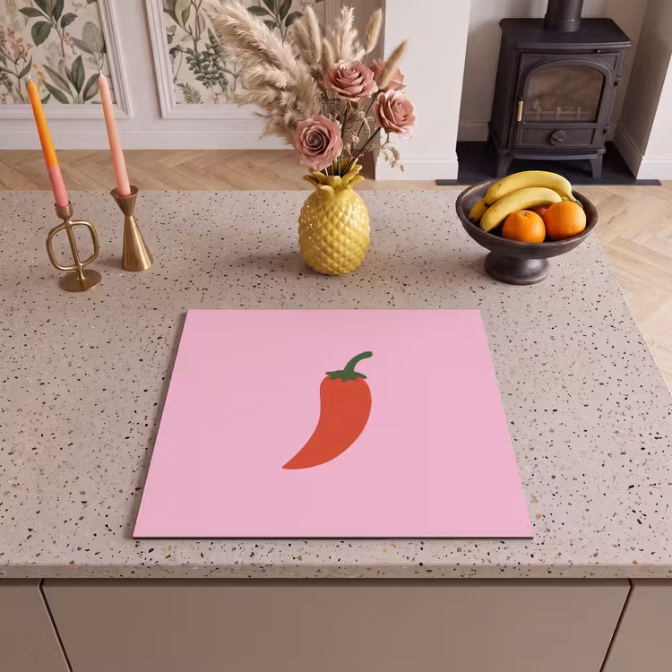 Protection plaque induction - Poivre - Rouge - Illustration — 3