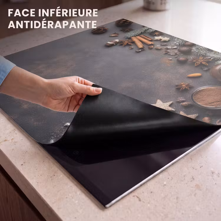 Protection plaque induction - Cannelle - Noël - Marron - Bronze — 7